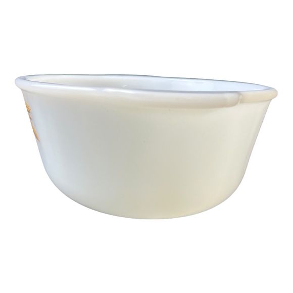 Vintage Anchor Hocking Fire King 467 1- 1.5 Quart Casserole Dish Wheat Pattern - Picture 4 of 6